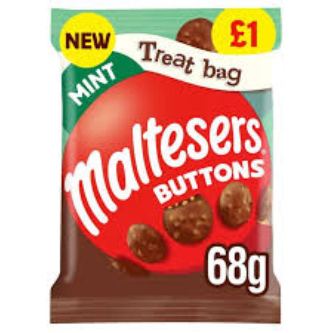 MALTESERS BUTTONS 68G
